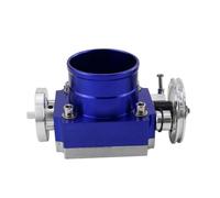 Throttle Body Assembly Universal 65MM 70MM 80MM 90MM THROTTLE BODY INTAKE MANIFOLD BILLET ALUMINUM HIGH FLOW Throttle Body(80MM BLUE)