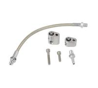 Throttle Body Bypass Hose Kit Cylinder Head Coolant Steam Crossover Tube Compatible with GM LS Series Engines LS1 LSX LM7 LR4 LQ4 LS6 L59