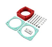 Throttle Body For Nissan 350Z For Altima For Maxima For Quest 3.5L V6 For VQ35DE Engine Throttle Body Spacer Throttle Valve(Red)