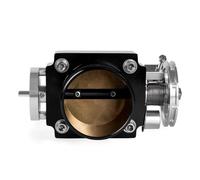 Throttle Body Universal 70mm/100mm High Flow Alloy Aluminum CNC Billet Intake Throttle Body RS-THB192 Throttle Body Assembly(Black,70mm)