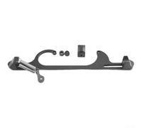 Throttle Cable Bracket Base with Aluminum Alloy for 4150/4160 Series Throttle Bodies, Enhanced Throttle Response (Black)