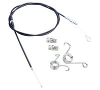 Throttle Cable- Brake Cable-Set, 75 Inch Universal Kit, Accessories, Smooth Control Wire with Cable-Ends | Enhanced Throttle Line for Predator Engine, Racing Cart Parts