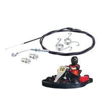Throttle Cable Kit, Throttle Cable Kit for | Accessories Parts Brake Recall Accelerator Springs,75 Inch Upgraded Throttle Cable, Accelerator Cable