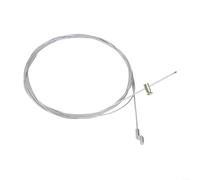 Throttle Cable with Z Hook, Steel Screw Nipple, and Threaded Connector for Lawn Mower Train Engine Brake Wheel Drive, Compatible with Garden Machines