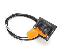 Throttle Choke Lever Cable Throttle Choke Cable Assembly Throttle Choke Cable Replacement Throttle Choke Lever with Cable AM140333 Replacement for X305R X310 X530 X300 X300R