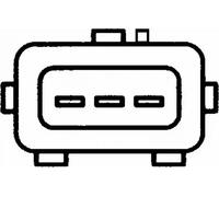 HELLA 6PX 008 476-331 Throttle position sensor