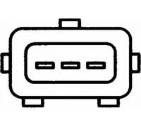 HELLA 6PX 008 476-341 Throttle position sensor