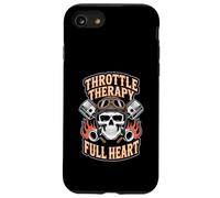 Throttle Relief Full Heart - Funny Biker Quote Case for iPhone SE (2020) / 7/8