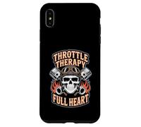 Throttle Relief Full Heart - Funny Biker Quote Case for iPhone XS Max