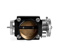 Throttle Sensor Universal 70mm/100mm High Flow Alloy Aluminum CNC Billet Intake Throttle Body RS-THB192(70mm Black)