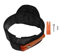 Throttle Support and Lock Lever for STIHL BR450 BR700 BR800 Backpack Blowers, Leaf Blower Replacement Part, Plastic Repair Kit with Black Fixed Ring and Orange Locking Tab, for Multiple Models
