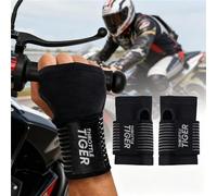 Throttle Tiger - Motorcycle Wrist Support, Adjustable Comfort for All Bikers, Reduces Wrist & Hand Pain and Absorbs Vibration (Medium)