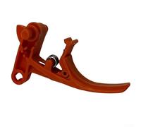 Throttle Trigger Switch Handle for FS38 FS45 FS46 FS55 55R Brushcutter, High-Strength Engineering Plastic Grip Assembly for Precise Control and Easy Installation, Orange Replacement Part