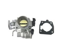 Throttle Valve for Mazda 323 for Family for Protege 1.6 BJ 1998 1999 2000 2001 2002 2003-2006 Car Engine Throttle Body Assembly with Idle Speed Motor ZM01-13-640 Throttle Body(Body with Gasket)