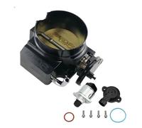 Throttling Device For Pontiac For Firebird For Formula For Trans For AM LS1 LS2 LS3 LS6 LS7 4 Bolt Intake Manifold Throttle Valve Throttle Body(92mm Black)