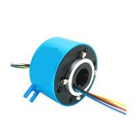 Through Bore Electrical Slip Ring, Through-Hole Slip Ring 6/12 Wires 25.4-60mm Centre ID 10A(60x130mm 12wires10a)