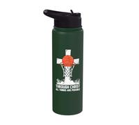 Through Christ All Things are Possible Stainless Steel Insulated Water Bottle