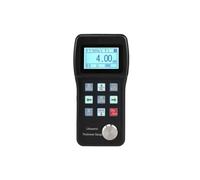 Through Coating Ultrasonic Digital Thickness Gauge 3-40mm Metals Plastic Ceramics Composites Glass Paint Thickness Meter