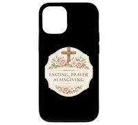 Through Fasting Prayer And Almsgiving Christian Orthodox Case for iPhone 12/12 Pro