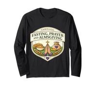 Through Fasting Prayer and Almsgiving Christian Orthodox Long Sleeve T-Shirt