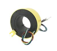 Through-Hole Slip Ring 1pc Rotating Conductive Slip Ring 70 80mm Bore 158mm OD 2 4 6 8 10 12 Way Electrical Rotary Joint(IH 80mm OD 158mm,6 Channels)