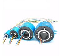 Through Hole Slip Ring 2/6/12/18/24 Channels 2A/5A/10A Current Hollow Rotary Connector Hole 8-100mm Pack of Multiple Configurations(5X22mm 6CH 2A)(12.7x56mm 12ch 10a)