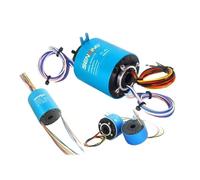 Through Hole Slip Ring 2/6/12/18/24 Channels 2A/5A/10A Current Hollow Rotate Connector Hole 8-100mm Multiple Sizes Pack of 1(5X22mm 6CH 2A)(12.7x35mm 12ch 5a)