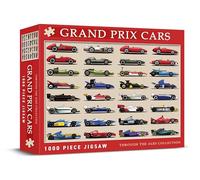 Through The Ages Grand Prix Cars Collection 1000 Piece Puzzle Jigsaw