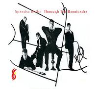 SPANDAU BALLET LP Through The Barricades REMASTERED + Poster w/ Lyrics Photos