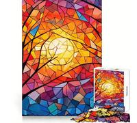 Through The Branches Jigsaw Puzzles for Teenagers 1000 Pieces Logic Sense Toy Calm Fun Smooth Edge Birthday Gift (50x75cm)