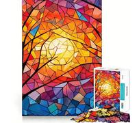 Through The Branches Jigsaw Puzzles for Teenagers 1000 Pieces Logic Sense Toy Calm Fun Smooth Edge Birthday Gift (50x75cm)