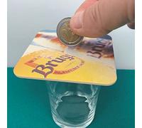 Through the Coaster - Magic set with video explanations, much easier to understand, scroll the image to the left and you can see a video demonstration.