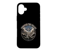 Through The Valley Psalm 23:4 Christian Faith Case for iPhone 16 Plus