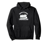 Through the Woods to Wonderland Pullover Hoodie