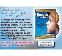 Through Your Eyes Dvd/Cd Set!