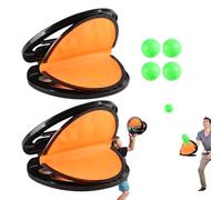 Throw and Catch Ball Set - Beach Toys | Sports Equipment Activities Parent-Child Interaction for Toddler Play Outdoor Travel Backyard Playground Summer Camping