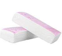 Throw Away Hair Removal Strips Wax Paper Depilatory Tool Fleece Epilator For Container Hair Removal 100 Pieces Lovely and attractive
