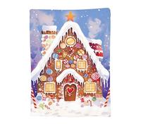 Throw Blanket 150x220cm Soft Cozy Flannel Blanket, Lightweight Fuzzy Warm Washable Blankets and Throws for Sofas Bed Chair Couch Car Fall Autumn Decor Gift, All Seasons for Home Office House 14-1130