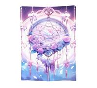 Throw Blanket 180x200cm Soft Cozy Flannel Blanket, Lightweight Fuzzy Warm Washable Blankets and Throws for Sofas Bed Chair Couch Car Fall Autumn Decor Gift, All Seasons for Home Office Friends 14-1234