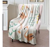 Throw Blanket Blush Pink Flamingo Pineapples Cafe Sweet On Ananas Vacation White With Animals Wildlife Textures Bedspread Warm Blankets Comfort Flannel Throw For Chair Living Room Bedroom L