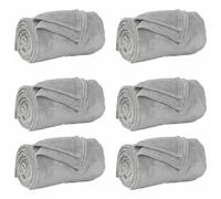 Throw Blanket Navy Blue Fleece 240x270 cm Lightweight Soft Indoor Throw Portable