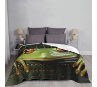 Throw Blanket for Couch Thick Soft Fleece Blankets Warm Cozy Air Conditioning Quilt Frog peeking out of wallet Blanket Lightweight Flannel Fuzzy Blankets for Bed Couch Living Room Sofa 80"x60"