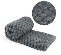 Throw Blanket for Sofas Couch Bed Runner Chunky Knit Design Soft Cotton Lush