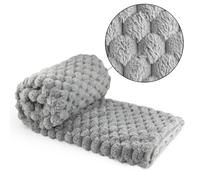 Throw Blanket for Sofas Couch Bed Runner Chunky Knit Design Soft Cotton Lush