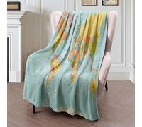 Throw Blanket Large Detailed Vintage Rivers City Color Political World Business Finance Lakes Land Frame Objects Blankets Soft Bedspread Funny Flannel Throw For Bed Chair Bedroom M