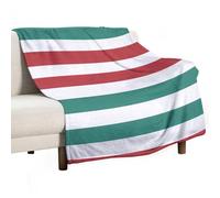 Throw Blanket Lgbt Rainbow Italian Flag Flannel Throw Warm Bedspread Soft Fleece Blanket For Camping Settees Bedroom S