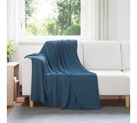 Throw Blankets 24 pcs Navy Blue 170 x 130 cm Fleece