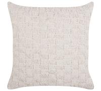 Throw Cushion BASALIM 45 x 45 cm Beige Solid