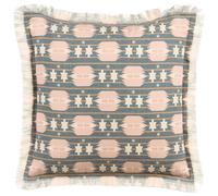 Throw Cushion DIANTHUS 60 x 60 cm Multicolour Geometric Pattern