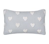 Throw Cushion GAZANIA Cotton 30 x 50 cm Light Grey